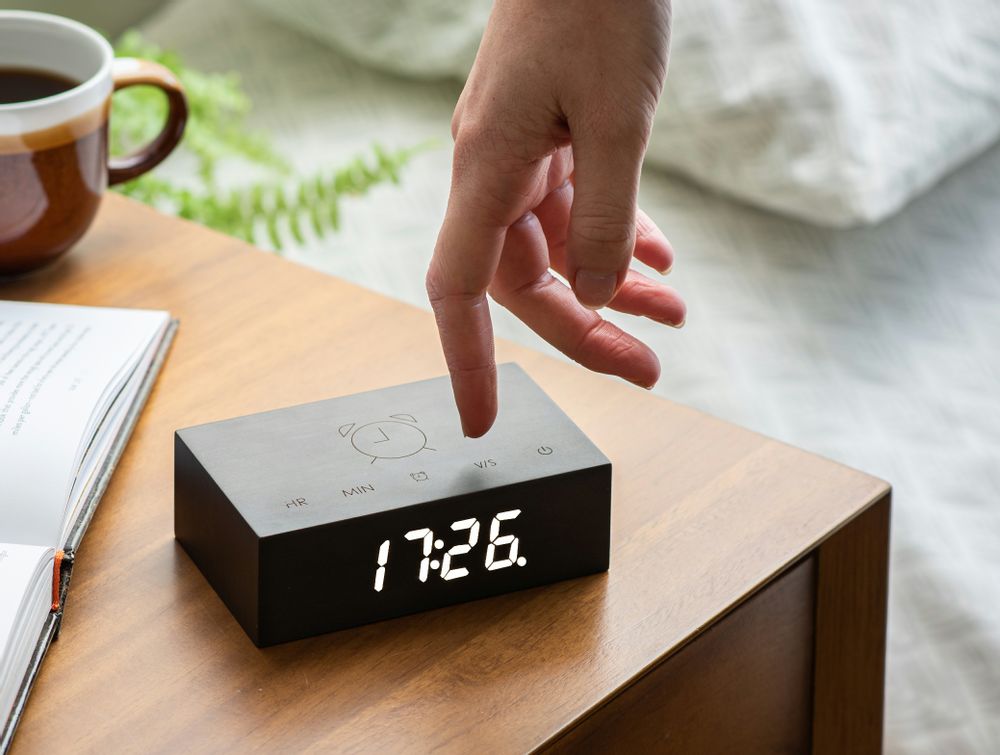 Clocks - Flip Alarm Click Clock - GINGKO