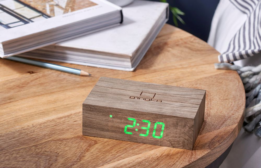Clocks - Flip Alarm Click Clock - GINGKO