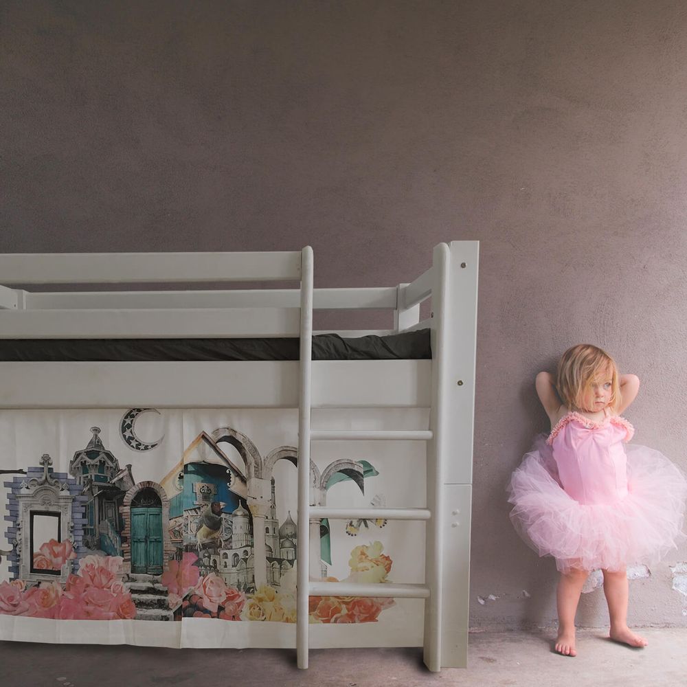 Beds - Bed curtains for bunk beds and play in organic cotton  - MAROOMS