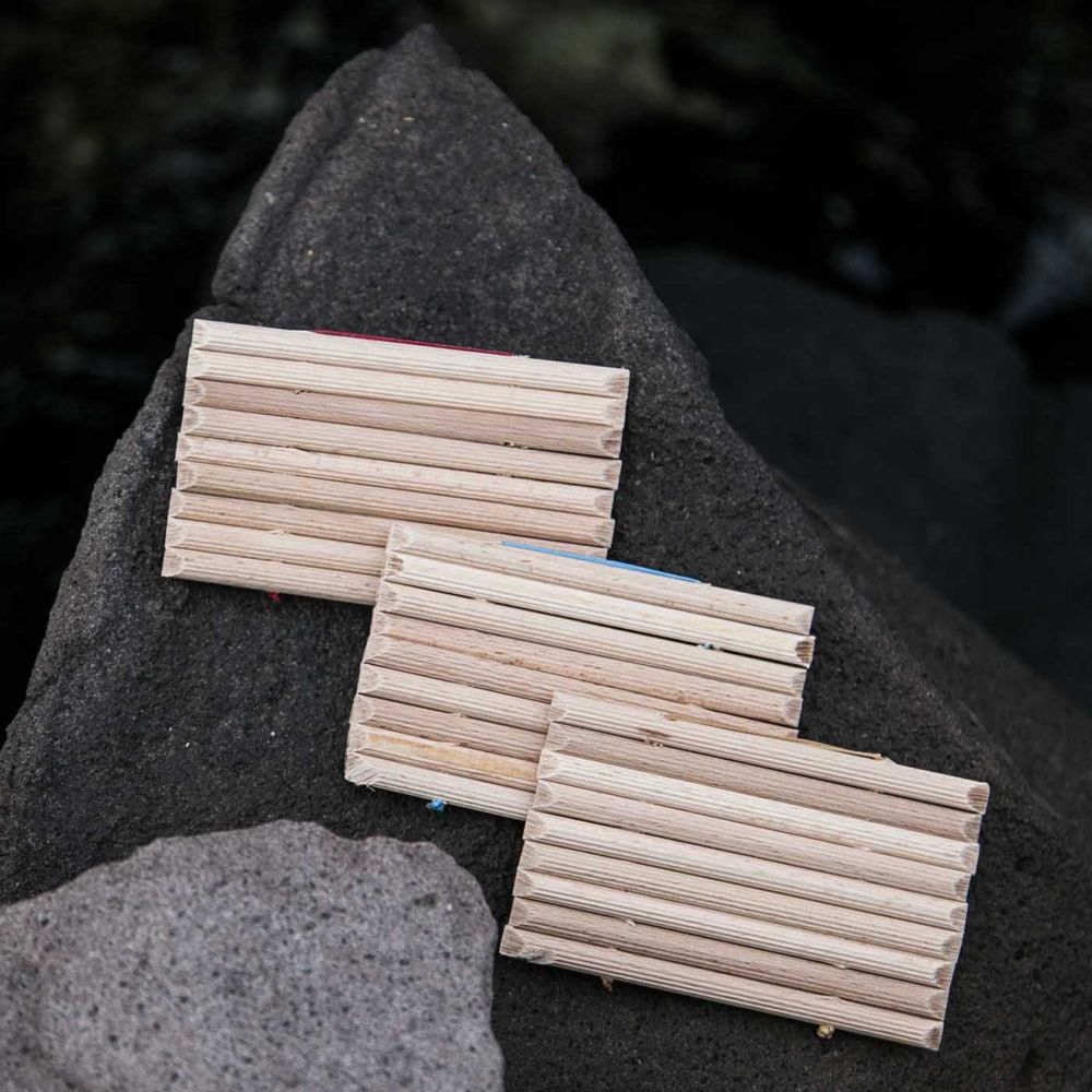 Accessoires pour bain enfants  - PORTE-SAVON EN BOIS - COOL COLLECTION