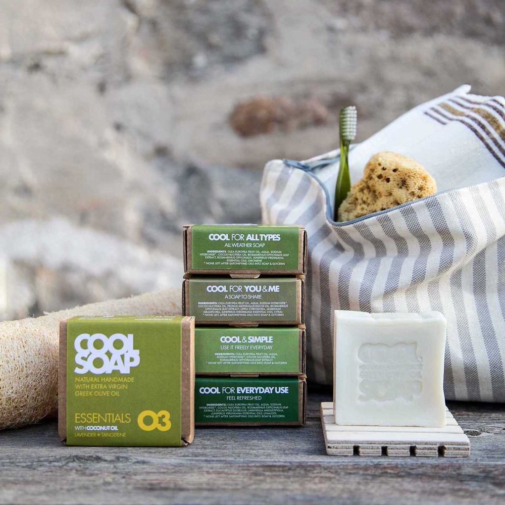 Cadeaux - PAINS DE SAVON ESSENTIALS 01 02 03 - COOL SOAP