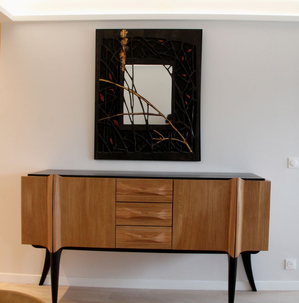 Objets design - Buffet Collection "Bas noirs " - THIERRY LAUDREN