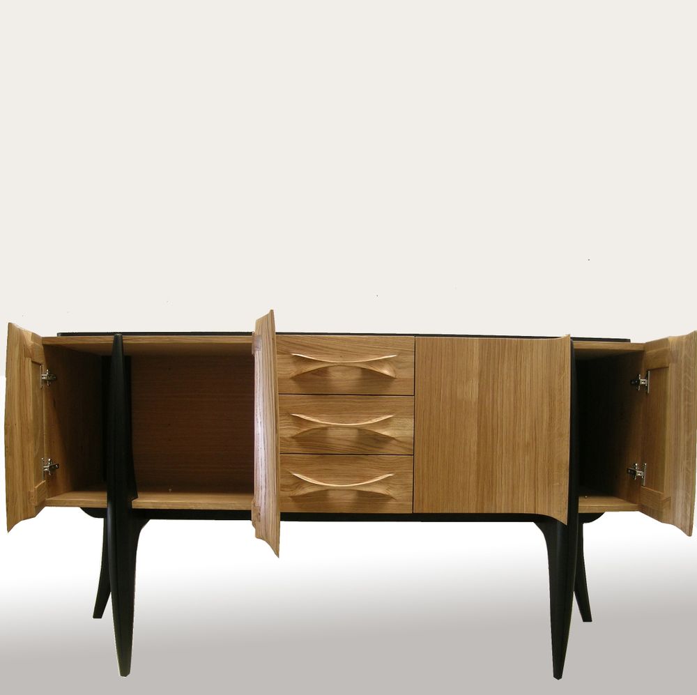 Objets design - Buffet Collection "Bas noirs " - THIERRY LAUDREN