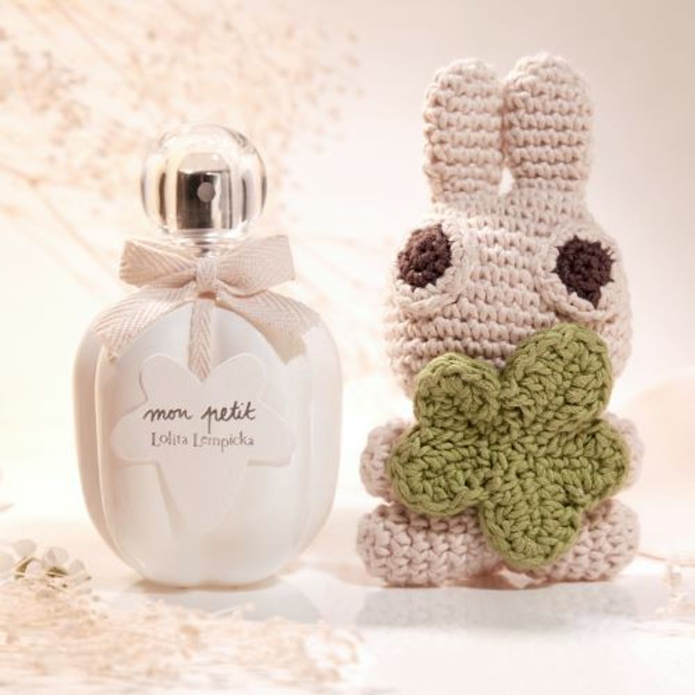 Jouets enfants - PINPIN LE LAPIN - HOCHET POUR BÉBÉ EN COTON BIO - MYUM - THE VEGGY TOYS