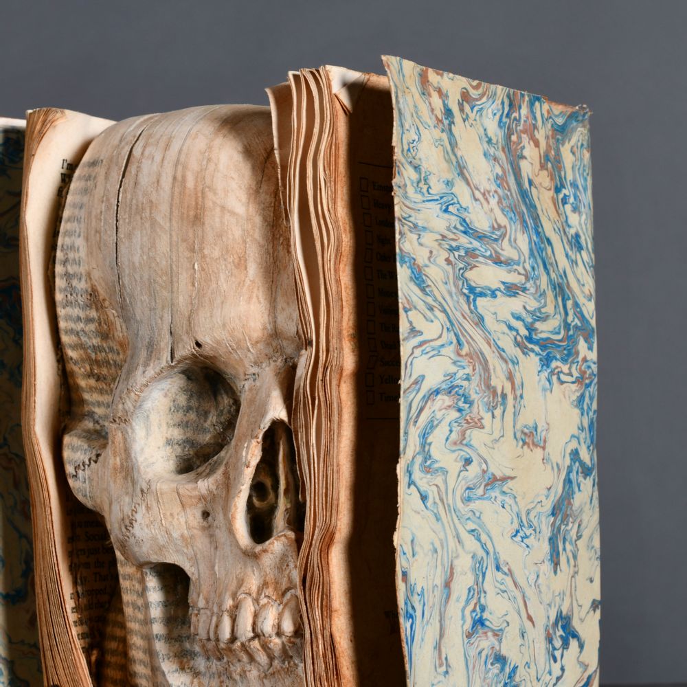 Decorative objects - "Memento Mori" Book - ATELIERS C&S DAVOY