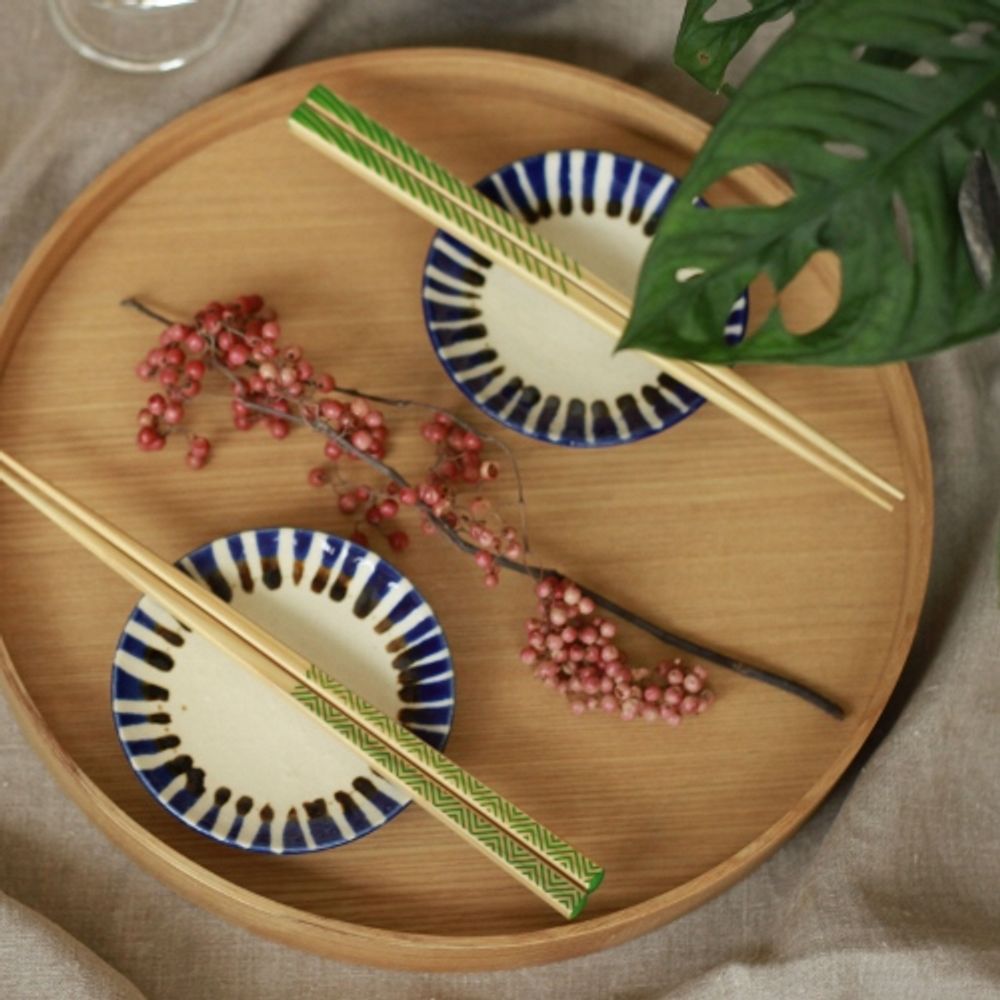 Gifts - OEDO -GREEN- CHOPSTICKS - STYLE OF JAPAN