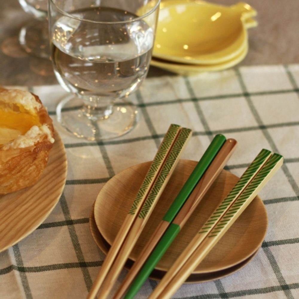 Gifts - OEDO -GREEN- CHOPSTICKS - STYLE OF JAPAN