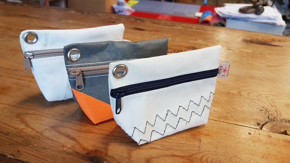 Clutches - Centime – eco-friendly and French-made coin purse / wallet - LES TOILES DU LARGE