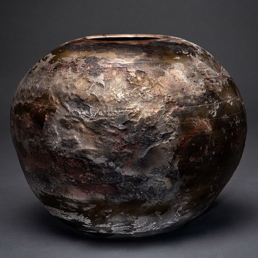 Ceramic - Meteor XXXX Sculpture - CLAIRE FRECHET