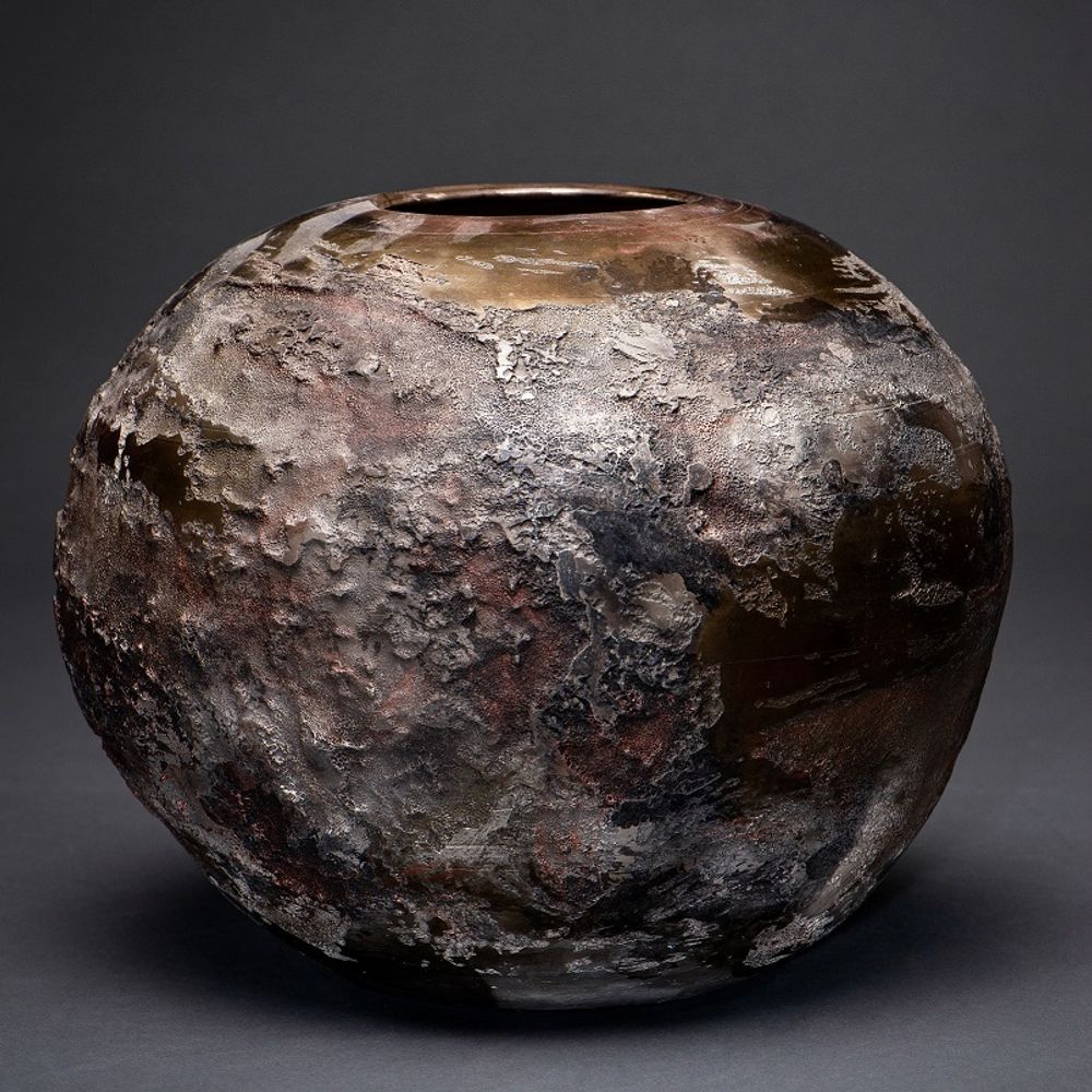 Ceramic - Meteor XXXX Sculpture - CLAIRE FRECHET