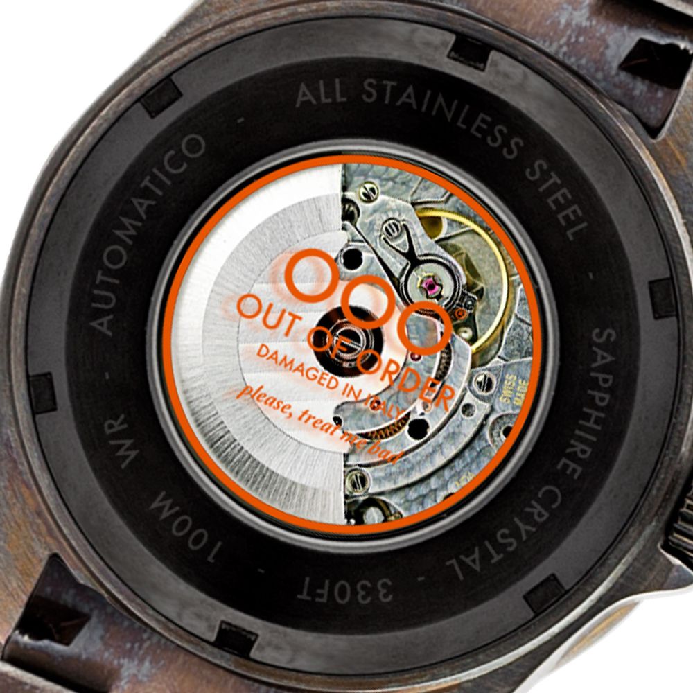 Montres et horlogerie - Montre ORANGE SWISS AUTOMATICO - OUT OF ORDER