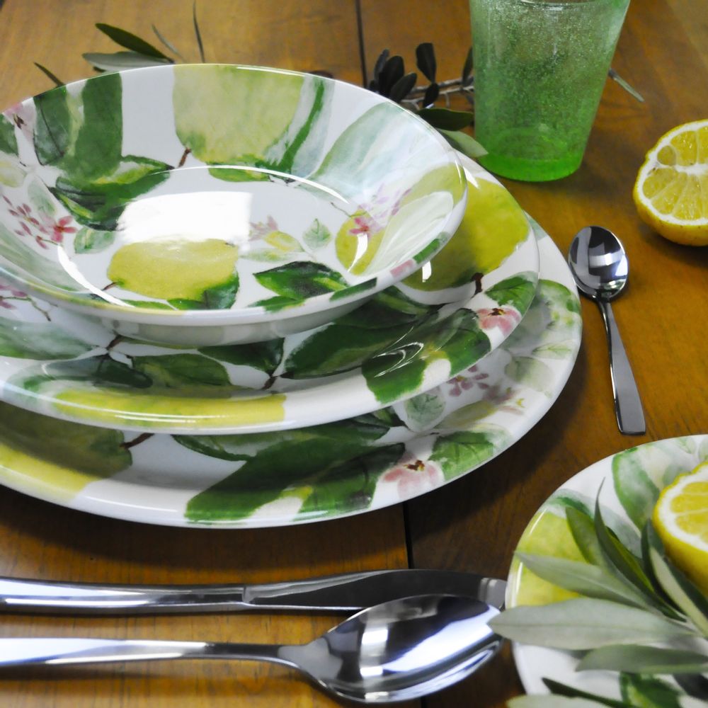Everyday plates - Amalfi | Ceramic Tableware | Made in Italy - ARCUCCI CERAMICS