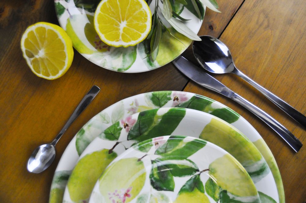 Everyday plates - Amalfi | Ceramic Tableware | Made in Italy - ARCUCCI CERAMICS