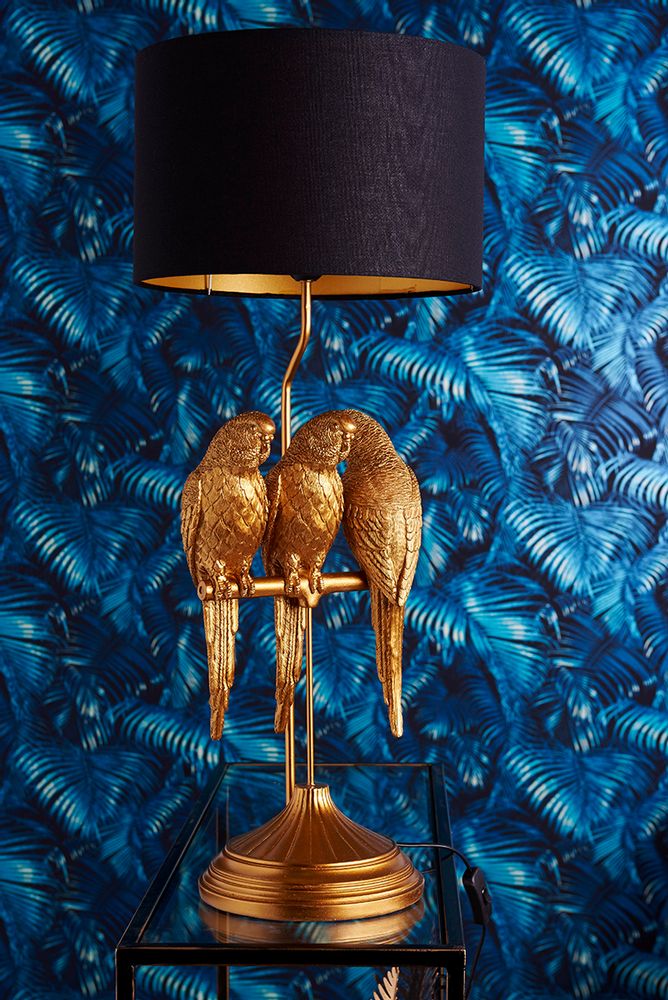 Lampes de table - Lampe grand modèle trio de perroquets - SOCADIS