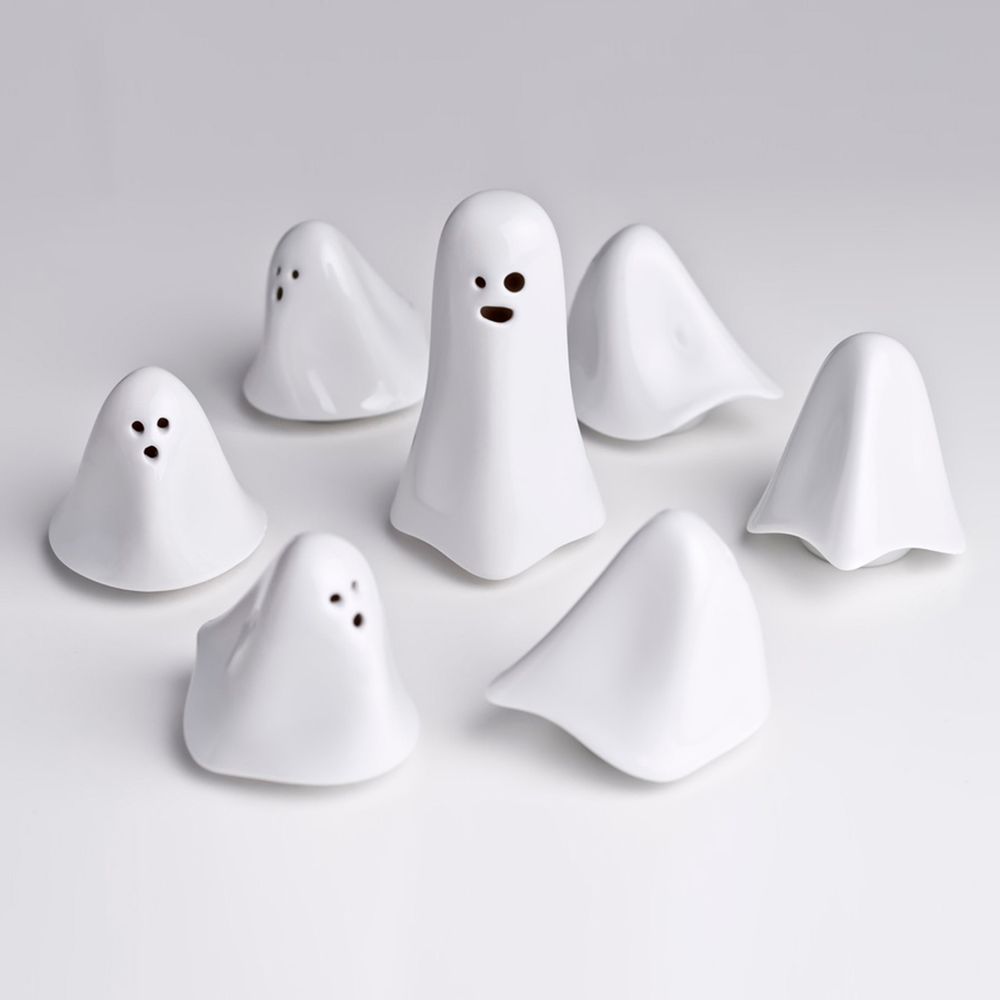 Objets design - shakers en porcelaine BOOH ! - HOLARIA & KERAMPORZELLAN
