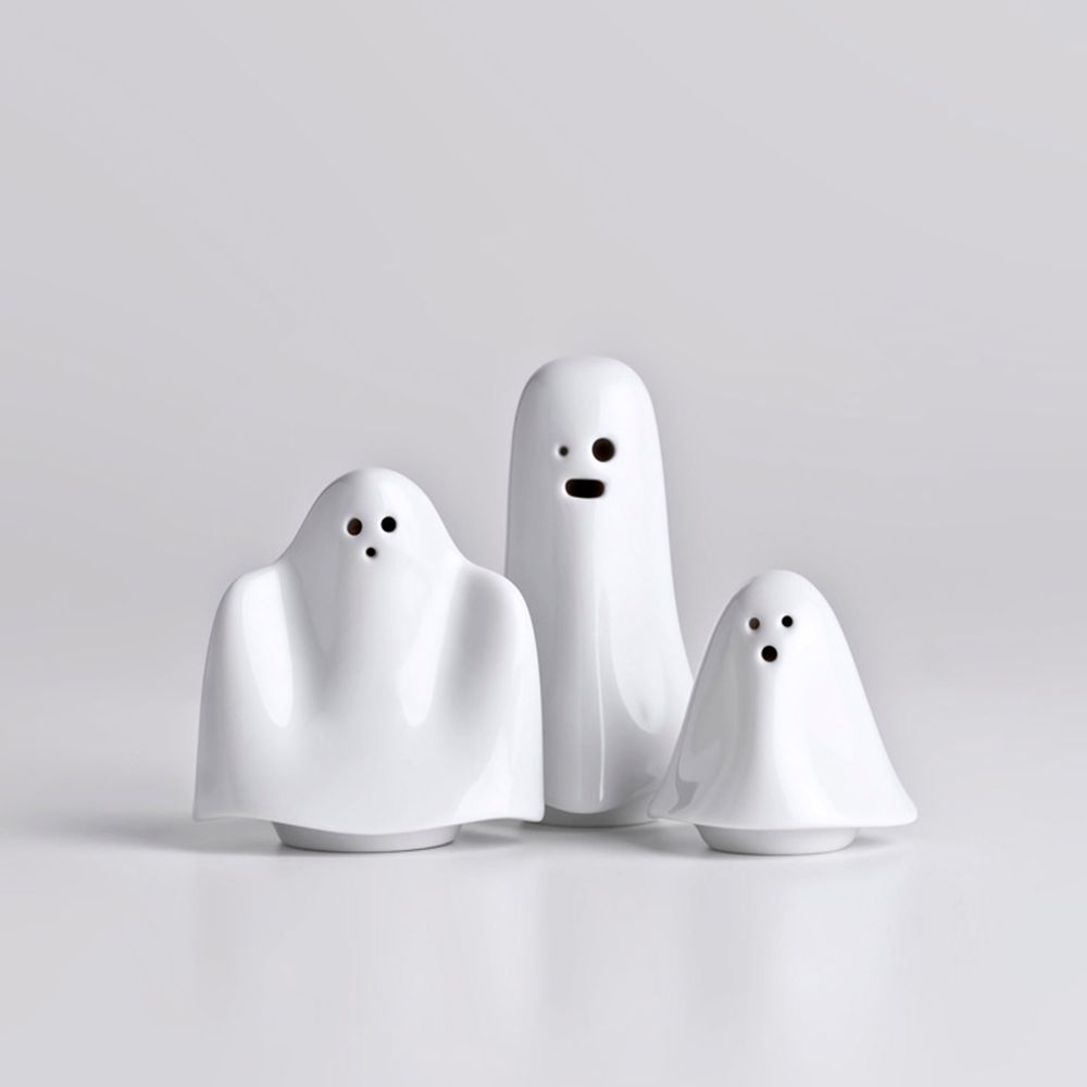 Objets design - shakers en porcelaine BOOH ! - HOLARIA & KERAMPORZELLAN