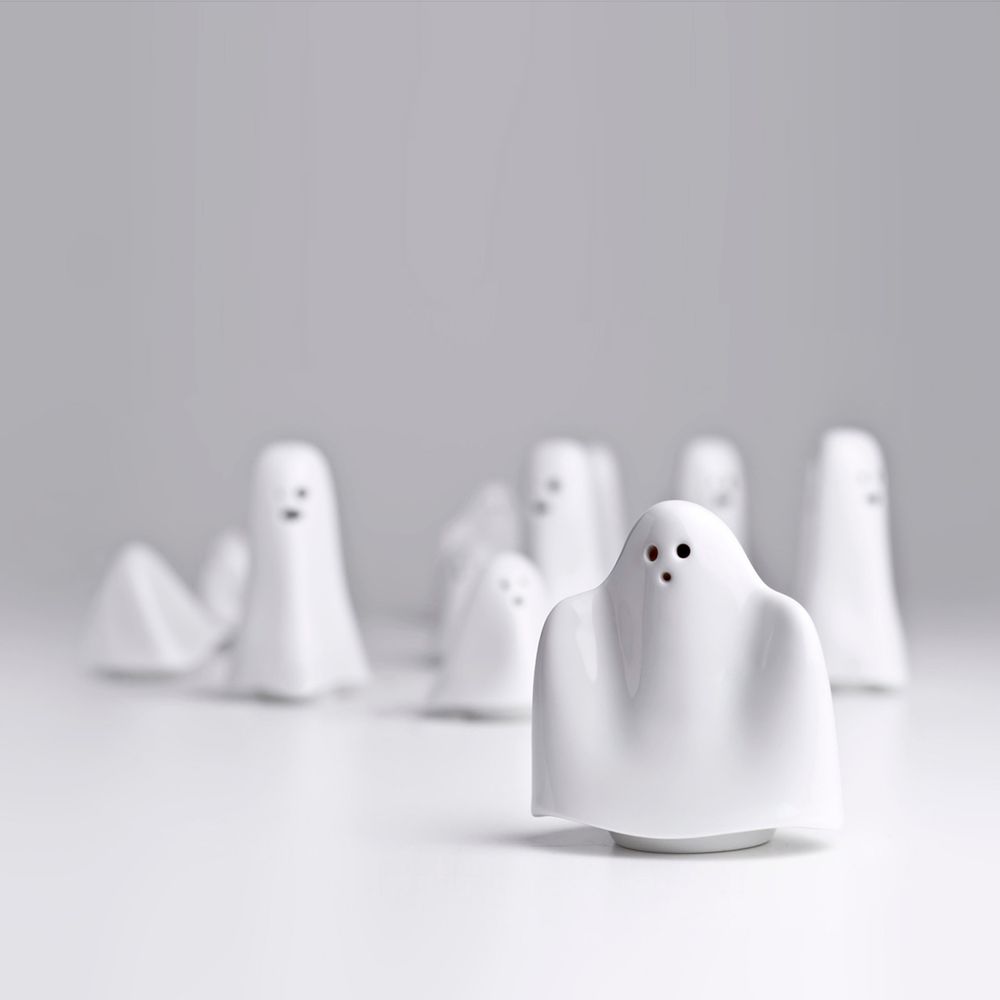 Objets design - shakers en porcelaine BOOH ! - HOLARIA & KERAMPORZELLAN