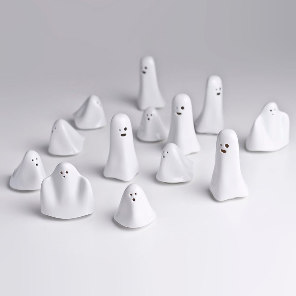Objets design - shakers en porcelaine BOOH ! - HOLARIA & KERAMPORZELLAN