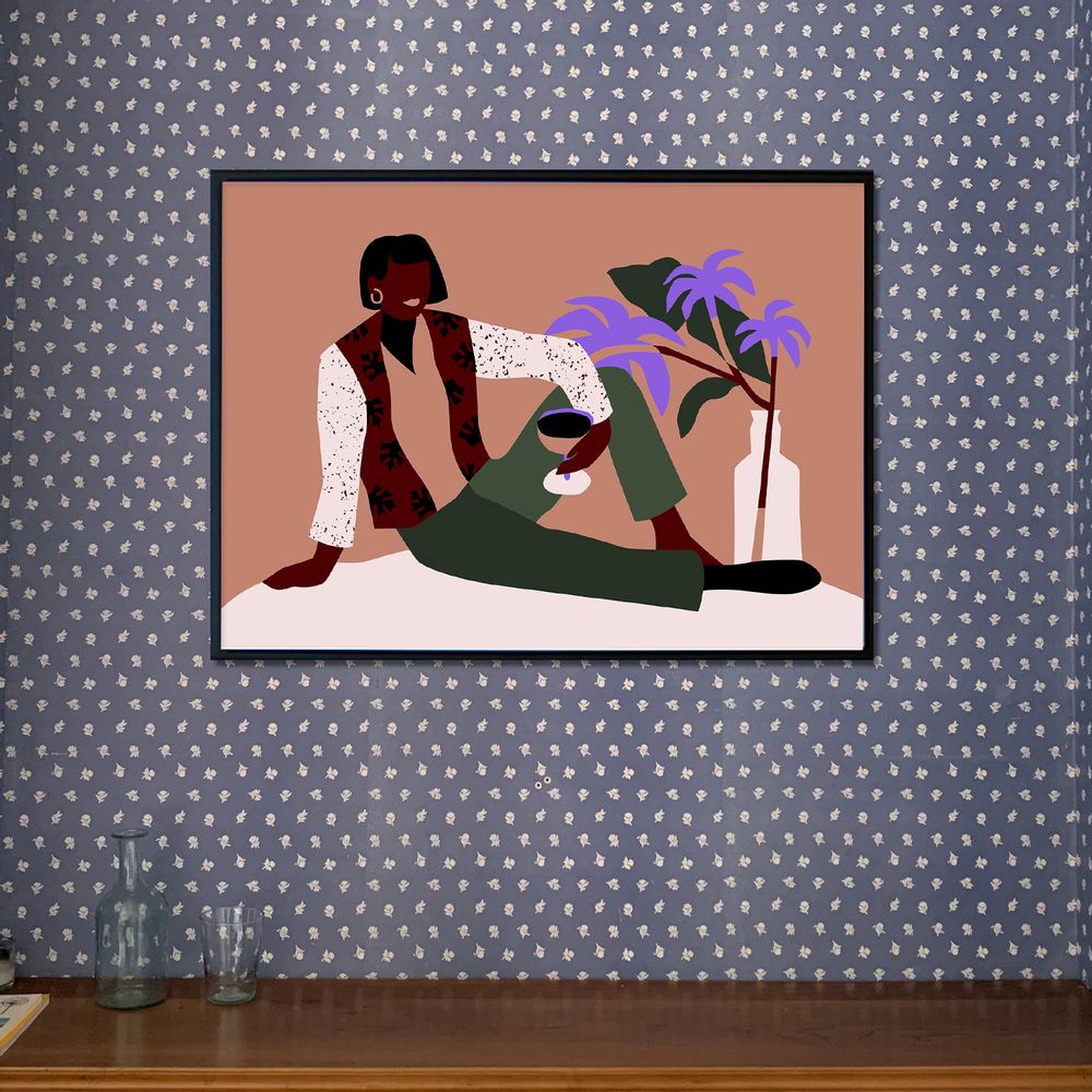 Poster - Art Print - Lifestyle with Alexandra de Assunçao - SERGEANT PAPER