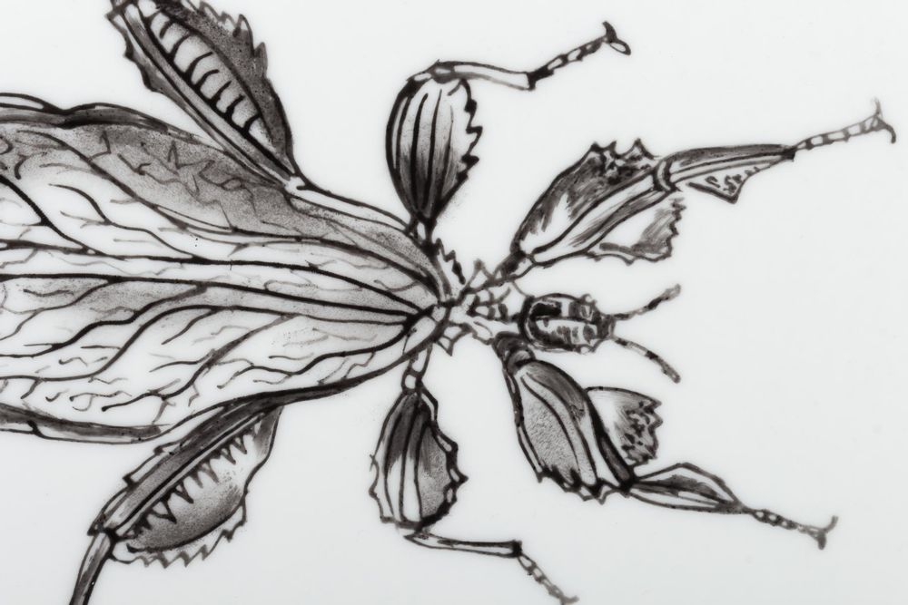 Pièces uniques - Disque de Curiosité INSECTES - VERONIQUE JOLY-CORBIN