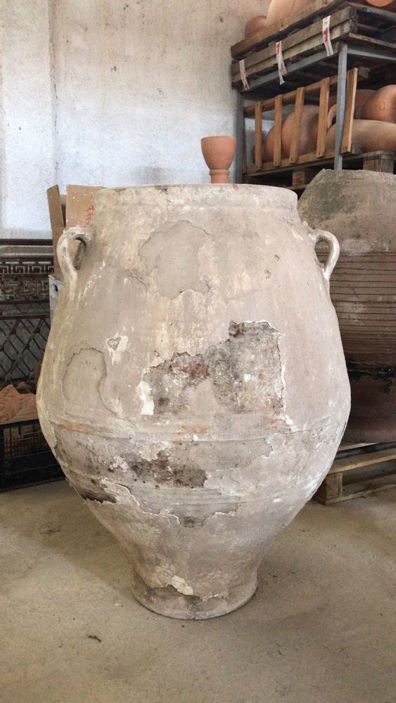 Vases - Greek old ceramic olive oil pots, wine pottery - SILO ART FACTORY