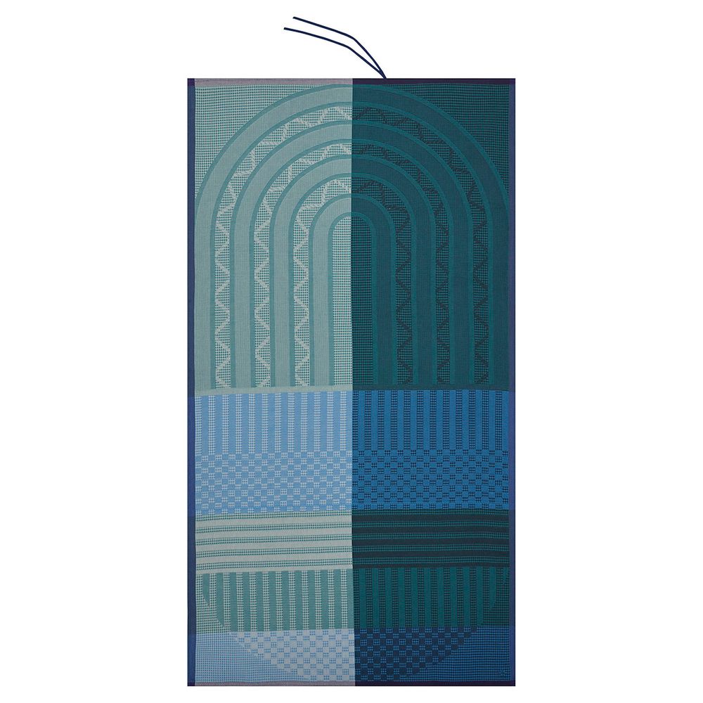 Bath towels - Totem beach towel - LE JACQUARD FRANCAIS