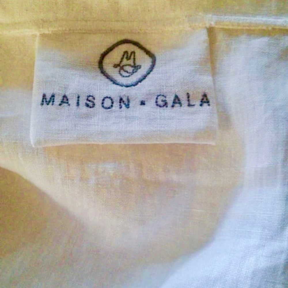 Linge de table textile - CHANVRE: SET DE TABLE BRODÉ ET PERSONNALISABLE - MAISON GALA