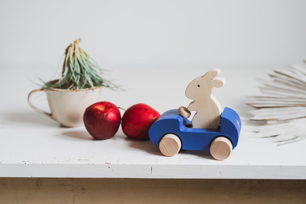 Jouets enfants - Bunny Car - BRIKI VROOM VROOM