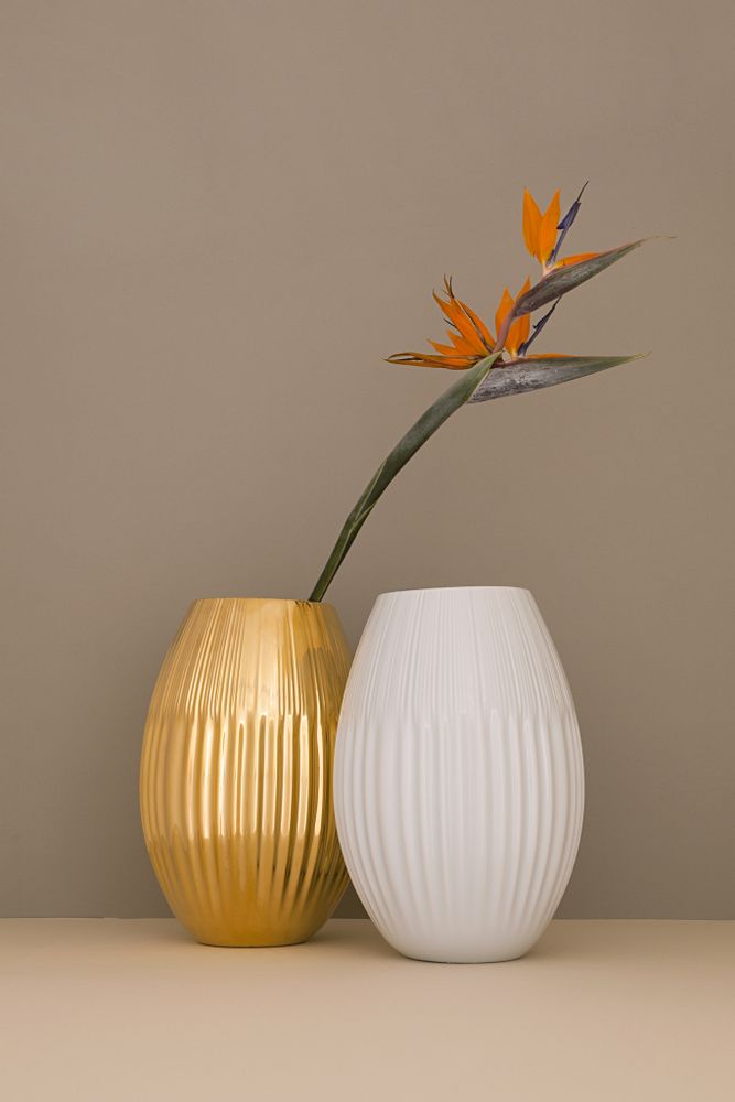 Vases - vases en porcelaine DRAPEADO - HOLARIA & KERAMPORZELLAN