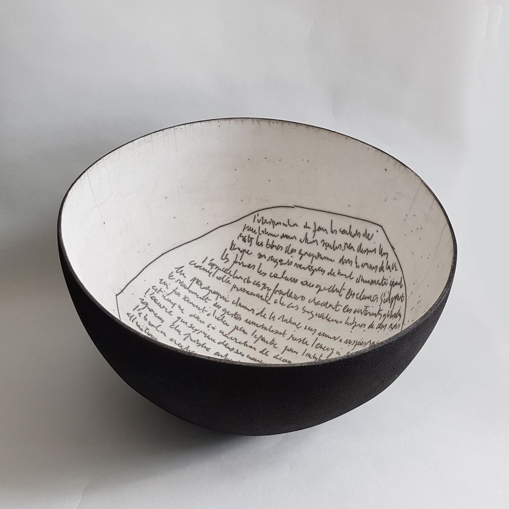 Unique pieces - Sculpture Earth - Poetry Container - Extra Large - KARINE DENIS