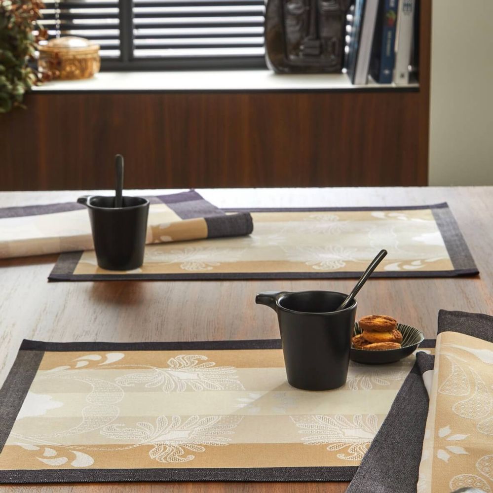 Linge de table textile - Collection Bengale - LE JACQUARD FRANCAIS