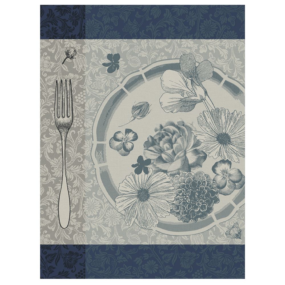 Linge d'office - Collection Fleurs à Croquer - LE JACQUARD FRANCAIS