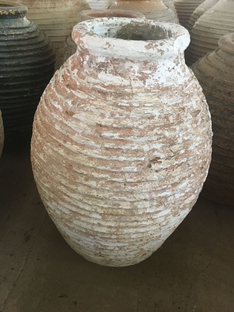 Ceramic - old Greek ceramic oil jars - SILO ART FACTORY