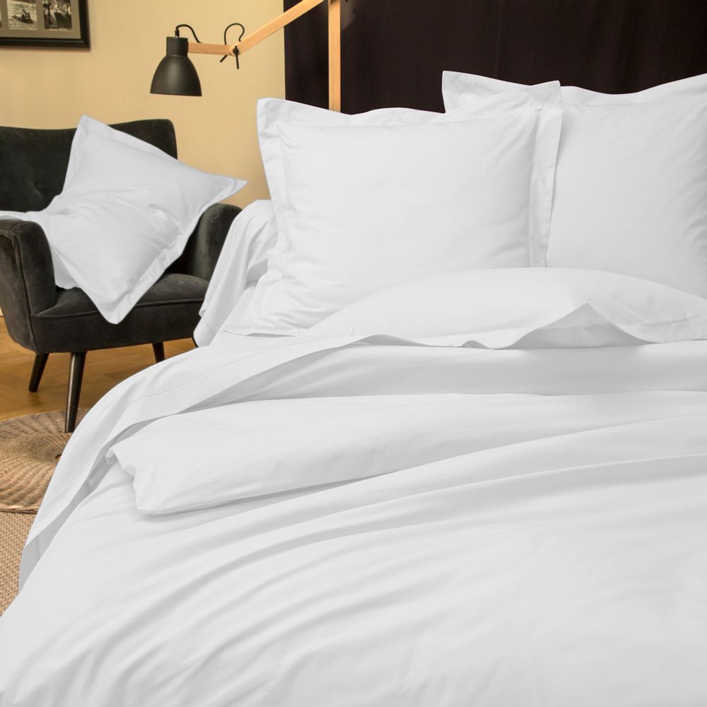 Linge de lit - Linge de lit percale de coton Bio - TRADITION DES VOSGES