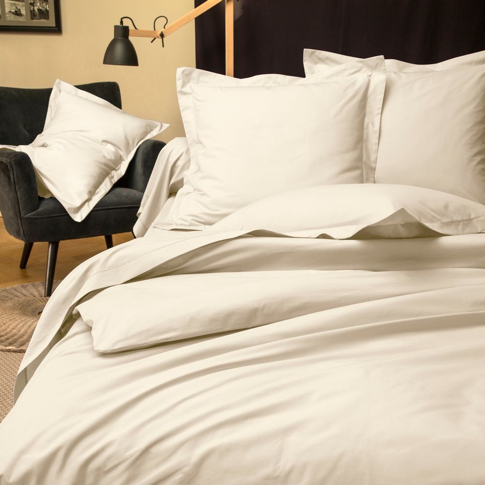 Linge de lit - Linge de lit percale de coton Bio - TRADITION DES VOSGES