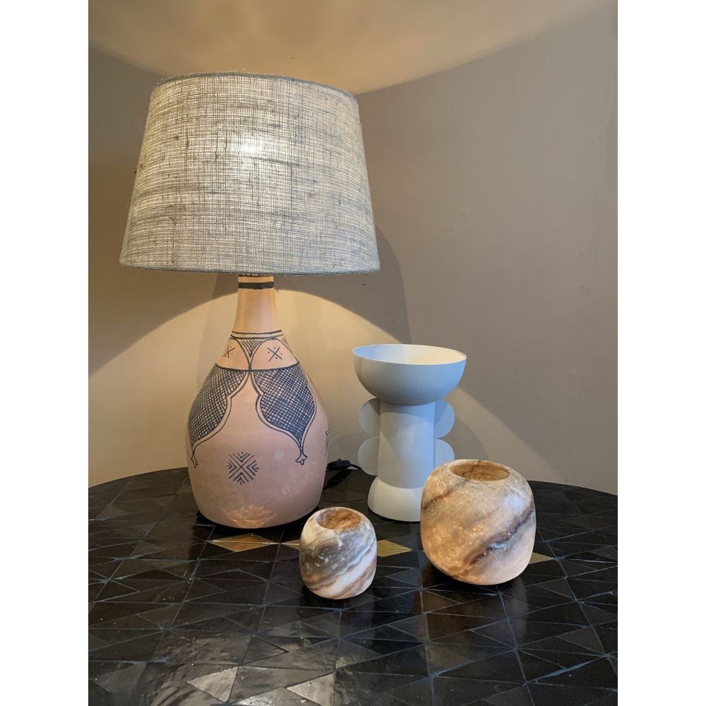 Table lamps - Pottery Table Lamps - Berber - Tribal - Amfora - ZENZA