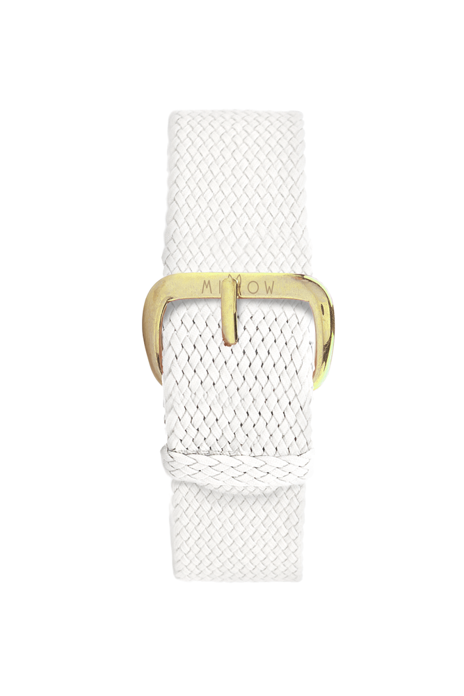 Bijoux - Bracelet de montre Millow Tressé Blanc - MILLOW PARIS