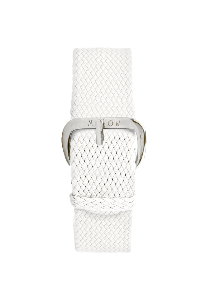 Bijoux - Bracelet de montre Millow Tressé Blanc - MILLOW PARIS