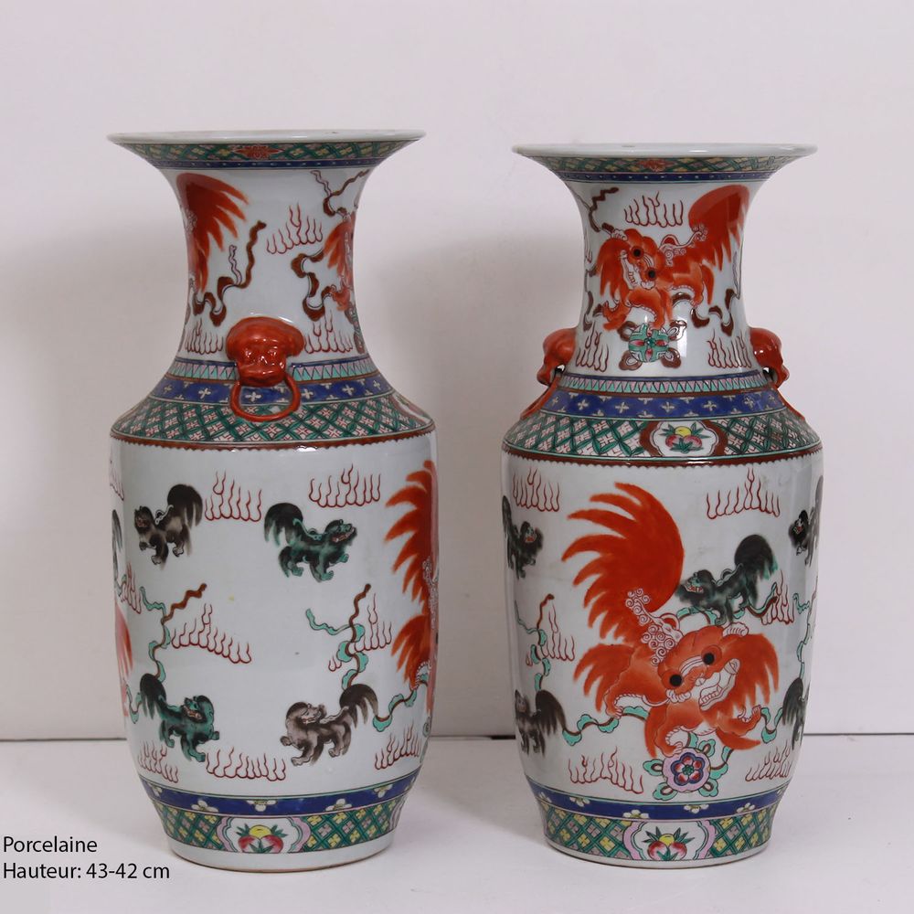 Vases - China Porcelain Vases - TRESORIENT