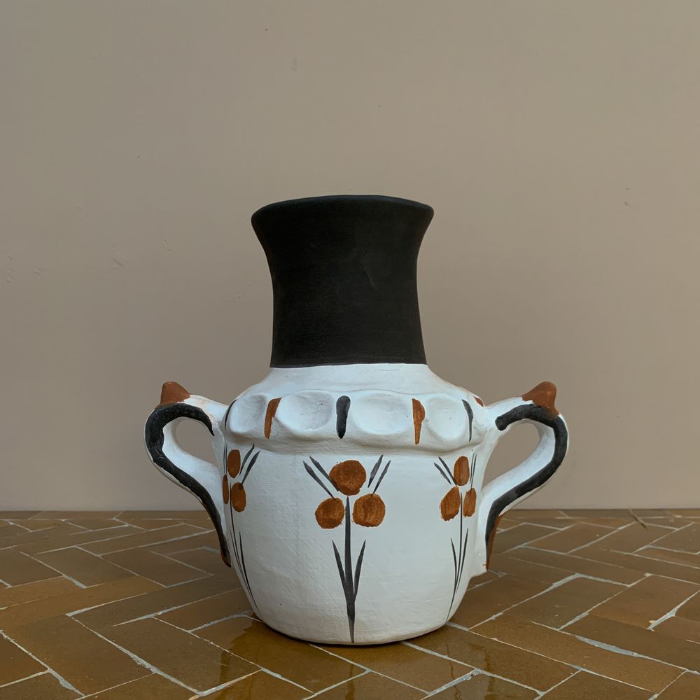 Pottery - Pottery vases and table lights Berber and Touareg - ZENZA