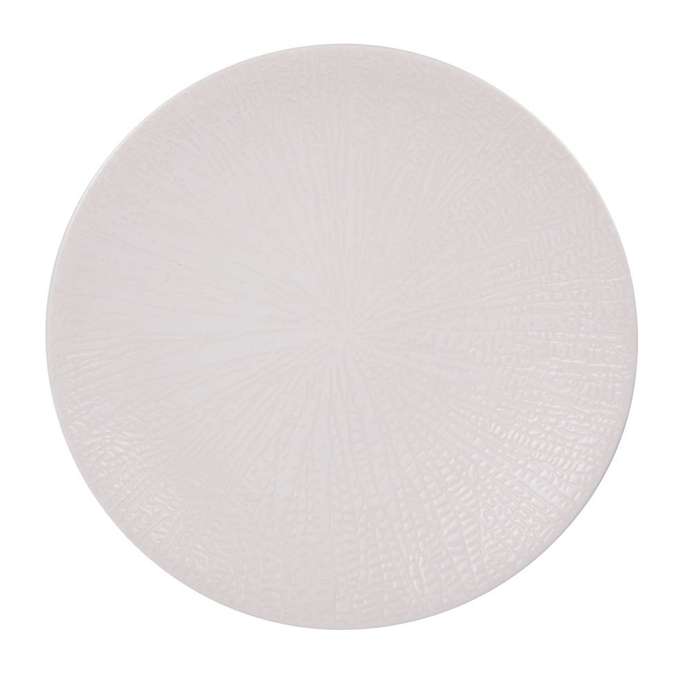 Assiettes au quotidien - ASSIETTE DESSERT SANTAL BLANC 21CM - TABLE PASSION / BASTIDE 1880