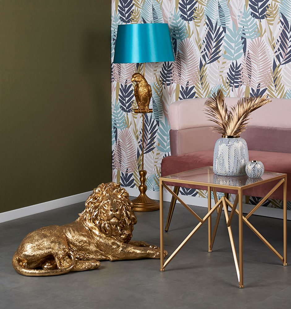 Other tables - Diamond gold saddle/end of sofa - SOCADIS