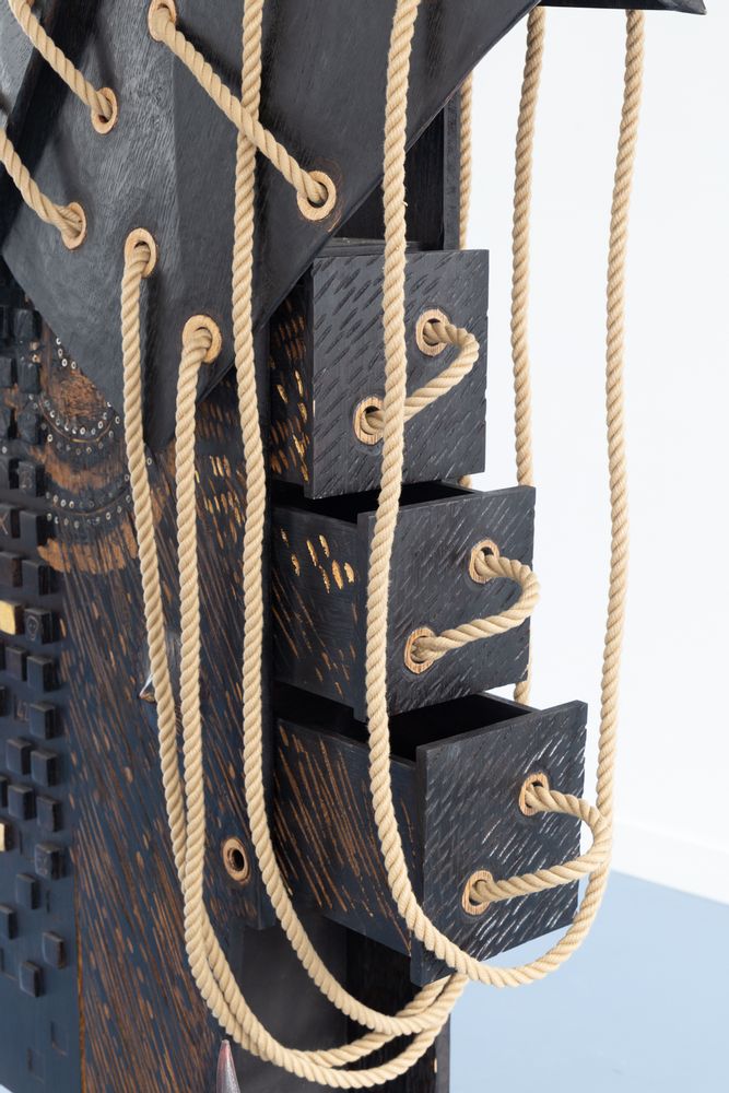 Sculptures, statuettes et miniatures - meuble sculpture "TUNIQUE" - THIERRY LAUDREN