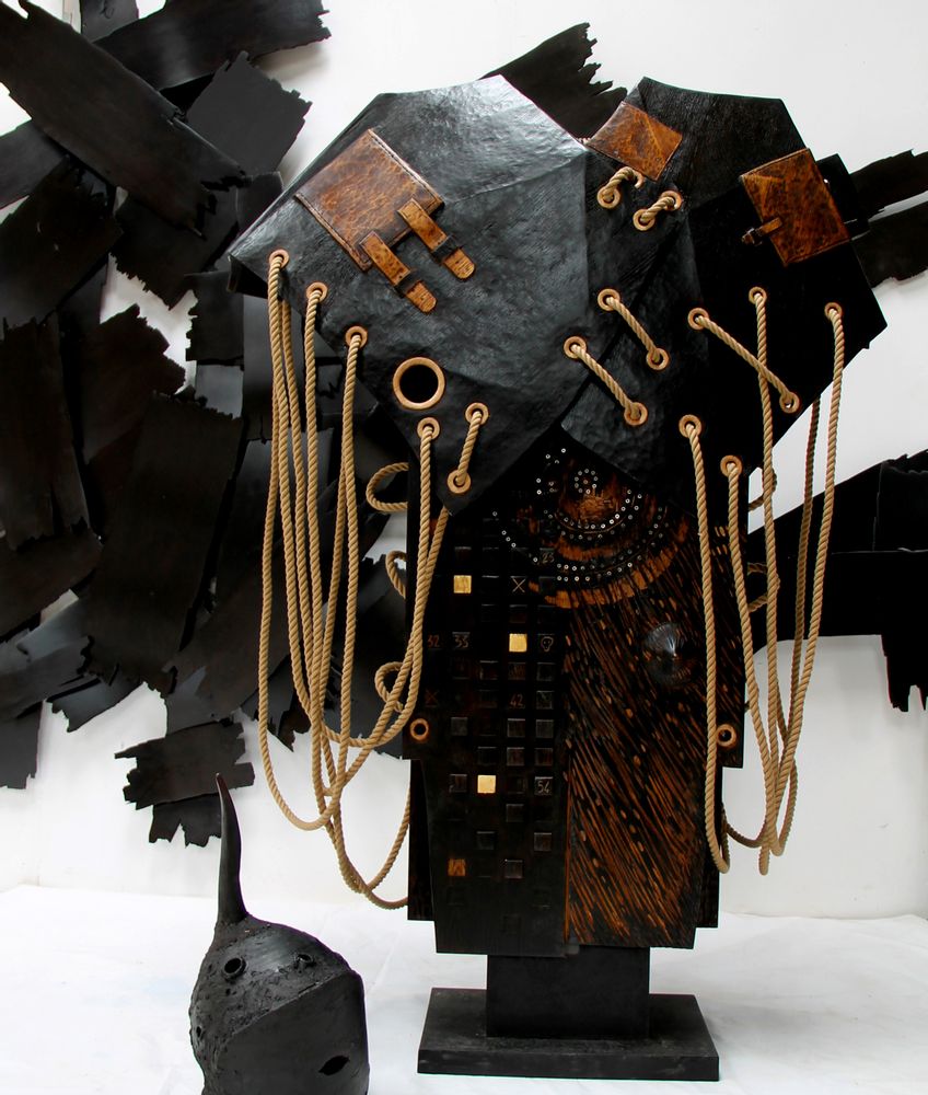 Sculptures, statuettes et miniatures - meuble sculpture "TUNIQUE" - THIERRY LAUDREN