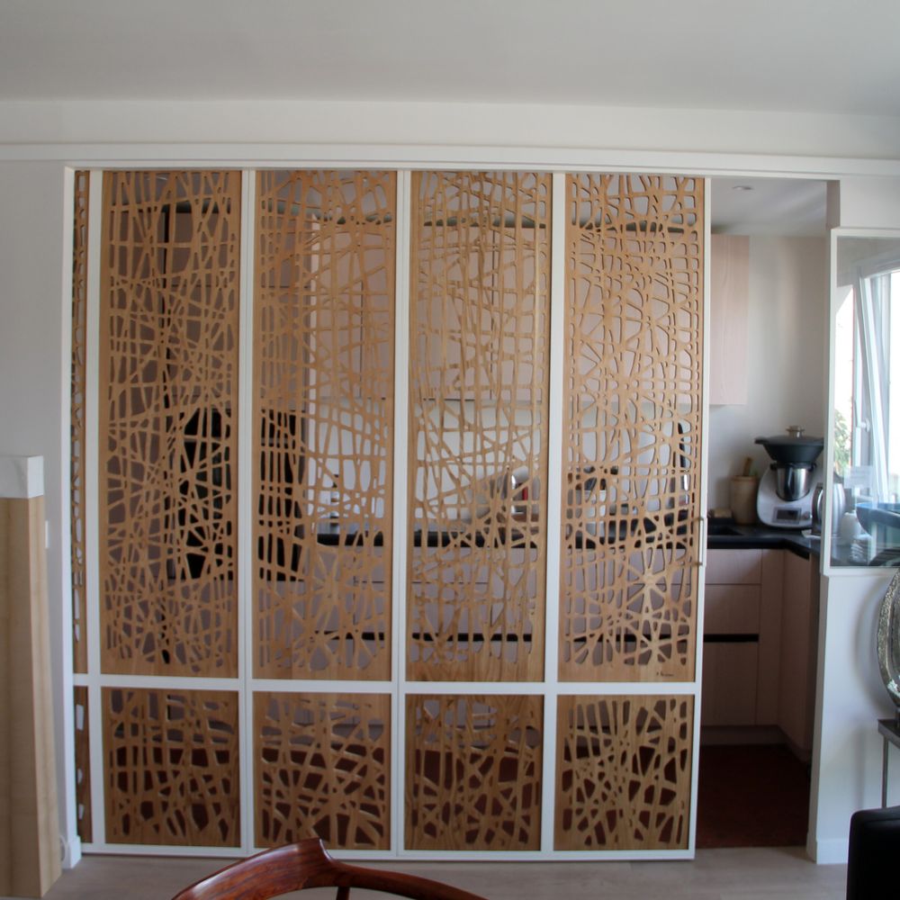 Walk-in closets - Doors and partitions collection Taillis - THIERRY LAUDREN