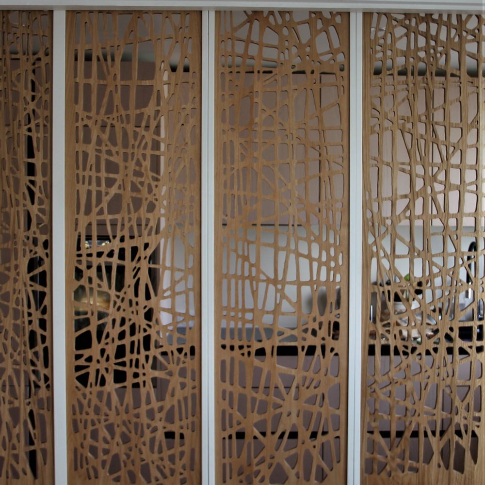 Walk-in closets - Doors and partitions collection Taillis - THIERRY LAUDREN