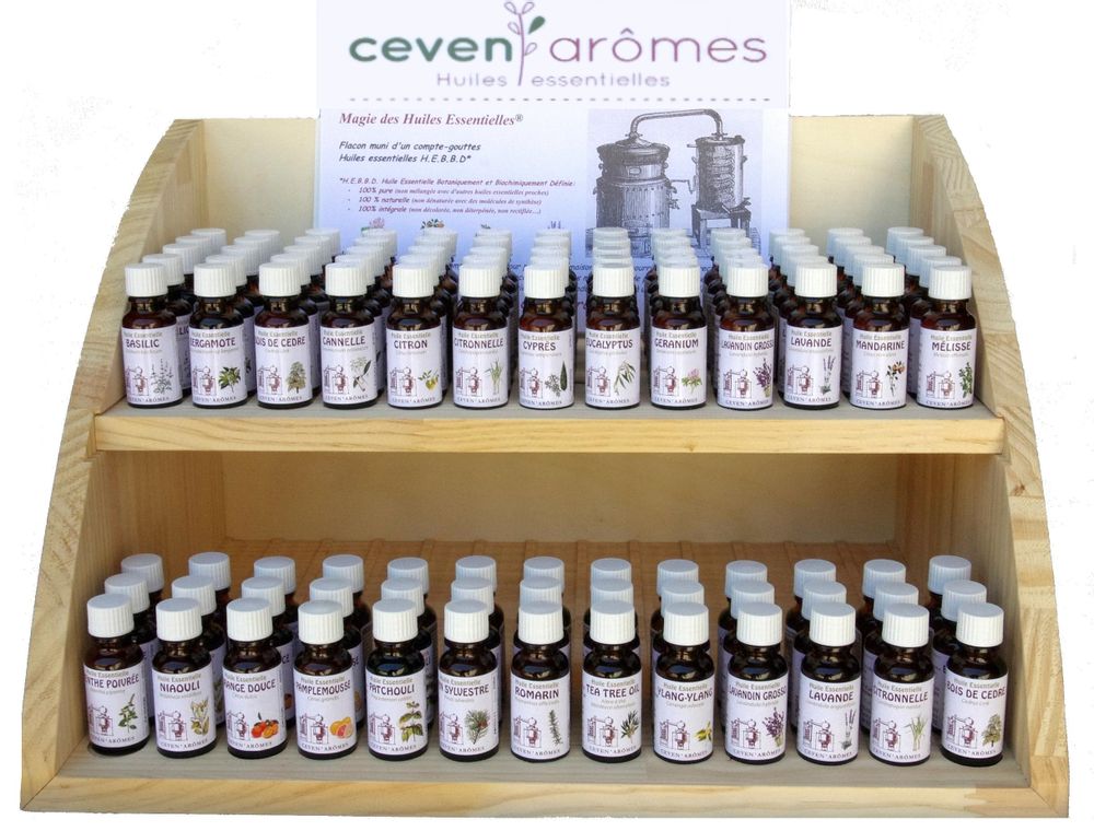 Parfums d'intérieur - Huiles essentielles HEBBD 100 % pures et natuelles - CEVEN AROMES HUILES ESSENTIELLES ET BIEN ETRE