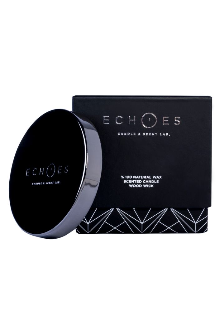 Gifts - Mystic Amber Scented Natural Candle - ECHOES CANDLE & SCENT LAB.