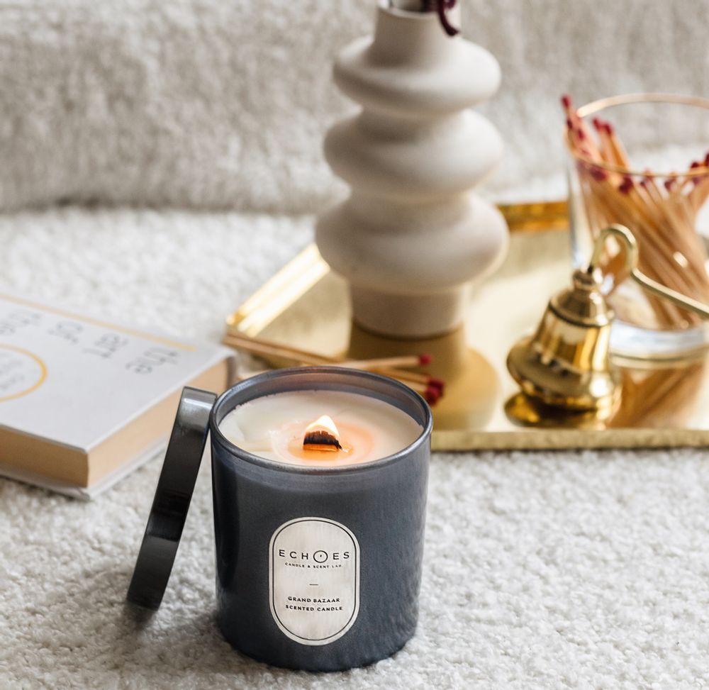 Cadeaux - Bougie Naturelle Parfumée Grand Bazar - ECHOES CANDLE & SCENT LAB.