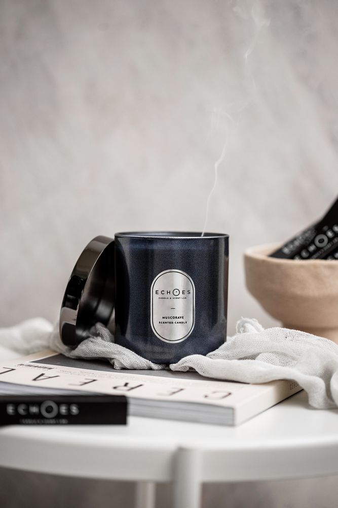 Gifts - Muscorave Scented Natural Candle - ECHOES CANDLE & SCENT LAB.